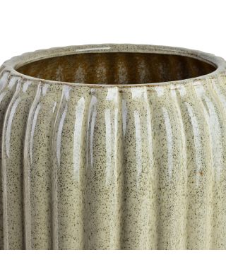 NEVA BEIGE Komplet 2 osłonek ceramicznych 40x40x44/28x28x40,5cm BIG