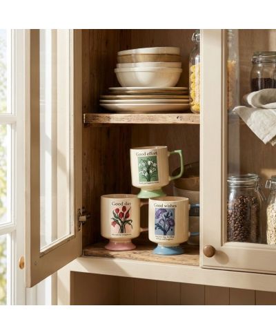 REJKA Kubek na stópce 300ml 8x11,5x10,5cm