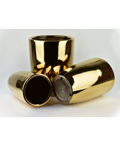 NEVA GOLD Komplet 3 osłonek ceramicznych 37X37X45,5/30,5X30,5X42,5/24X24X40cm BIG