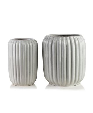 NEVA Komplet 2 osłonek ceramicznych40x40x44cm 28x28x40,5cm BIG