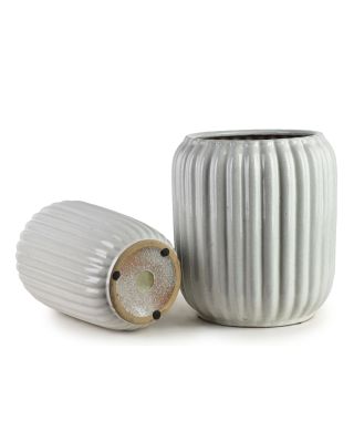 NEVA Komplet 2 osłonek ceramicznych40x40x44cm 28x28x40,5cm BIG