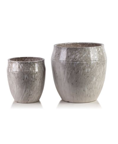 NEVA Komplet 2 osłonek ceramicznych 30,5x30,5x30,5cm 20,5x20,5x23cm BIG