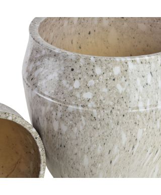 NEVA Komplet 2 osłonek ceramicznych 30,5x30,5x30,5cm 20,5x20,5x23cm BIG