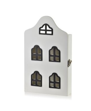 STACY Skrzynka na klucze 17,5x5,5x29,5cm Domek