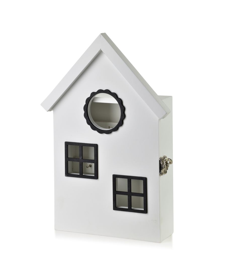 STACY Skrzynka na klucze Domek 20x6x29,5cm