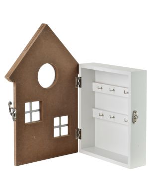STACY Skrzynka na klucze Domek 20x6x29,5cm