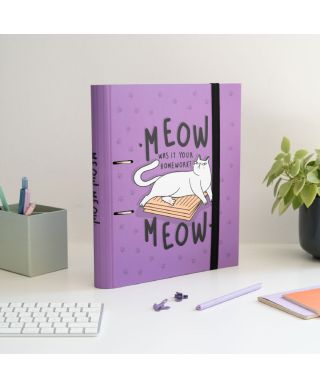 Meow Meow Weird Cats - segregator A4