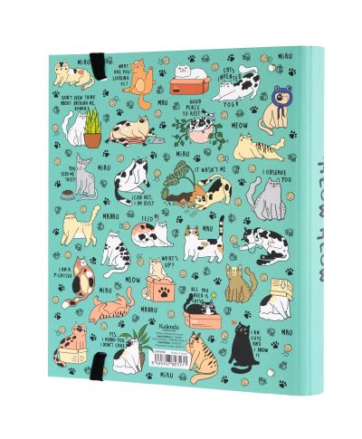 Meow Meow Weird Cats - segregator A4