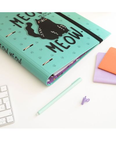 Meow Meow Weird Cats - segregator A4