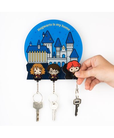 Harry Potter - wieszak na klucze z breloczkami
