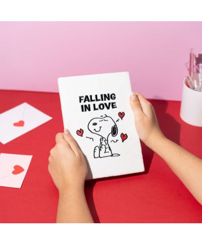 Snoopy Love - notes A5 pluszowy