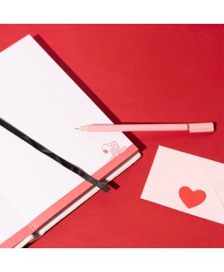 Snoopy Love - notes A5 pluszowy