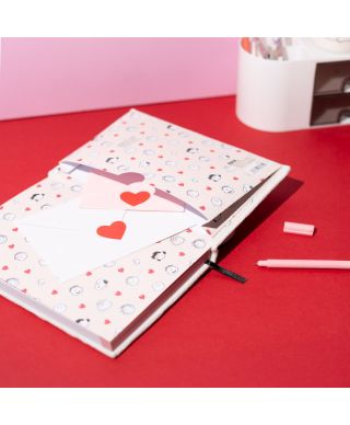 Snoopy Love - notes A5 pluszowy