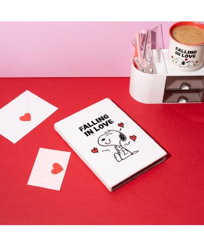 Snoopy Love - notes A5 pluszowy