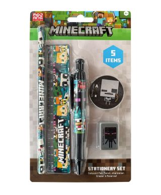 Minecraft Chibi Skeleton - przybory szkolne