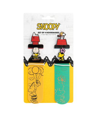 Snoopy - 4 zakładki do książek
