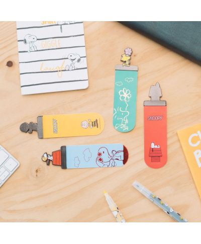 Snoopy - 4 zakładki do książek