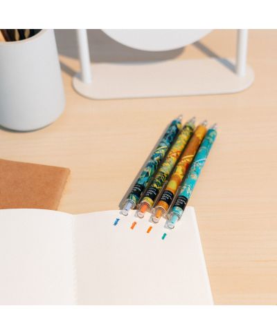 Van Gogh Museum - zestaw 4 długopisów kolorowych