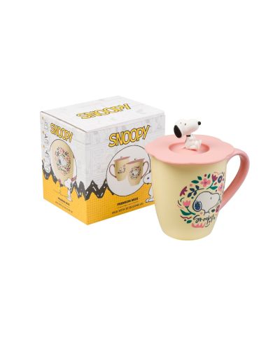 Snoopy - kubek z pokrywką