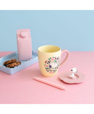 Snoopy - kubek z pokrywką