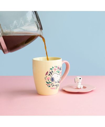 Snoopy - kubek z pokrywką