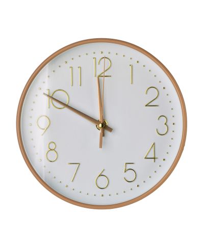 RAMSEY Zegar 20x20x4cm złote cyfry