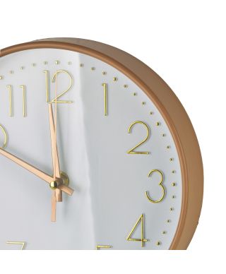 RAMSEY Zegar 20x20x4cm złote cyfry