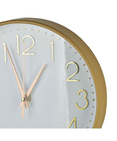 RAMSEY Zegar 22x22x4cm złote cyfry