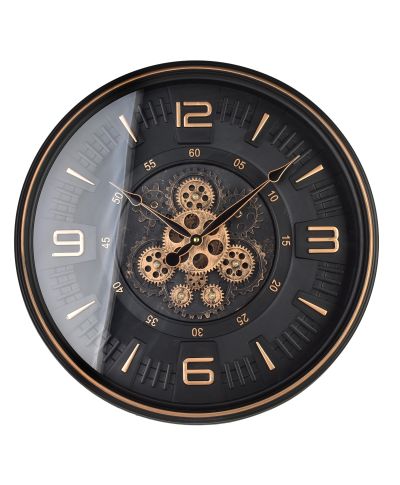 RAMSEY Zegar 50cm z ruchomym mechanizmem 50x50x6,5cm