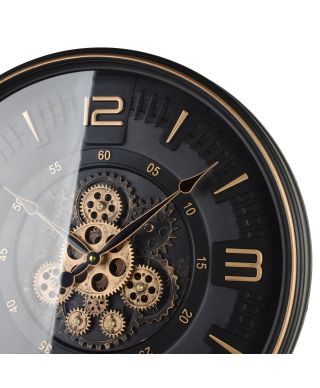 RAMSEY Zegar 50cm z ruchomym mechanizmem 50x50x6,5cm