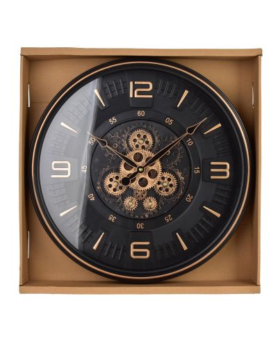 RAMSEY Zegar 50cm z ruchomym mechanizmem 50x50x6,5cm