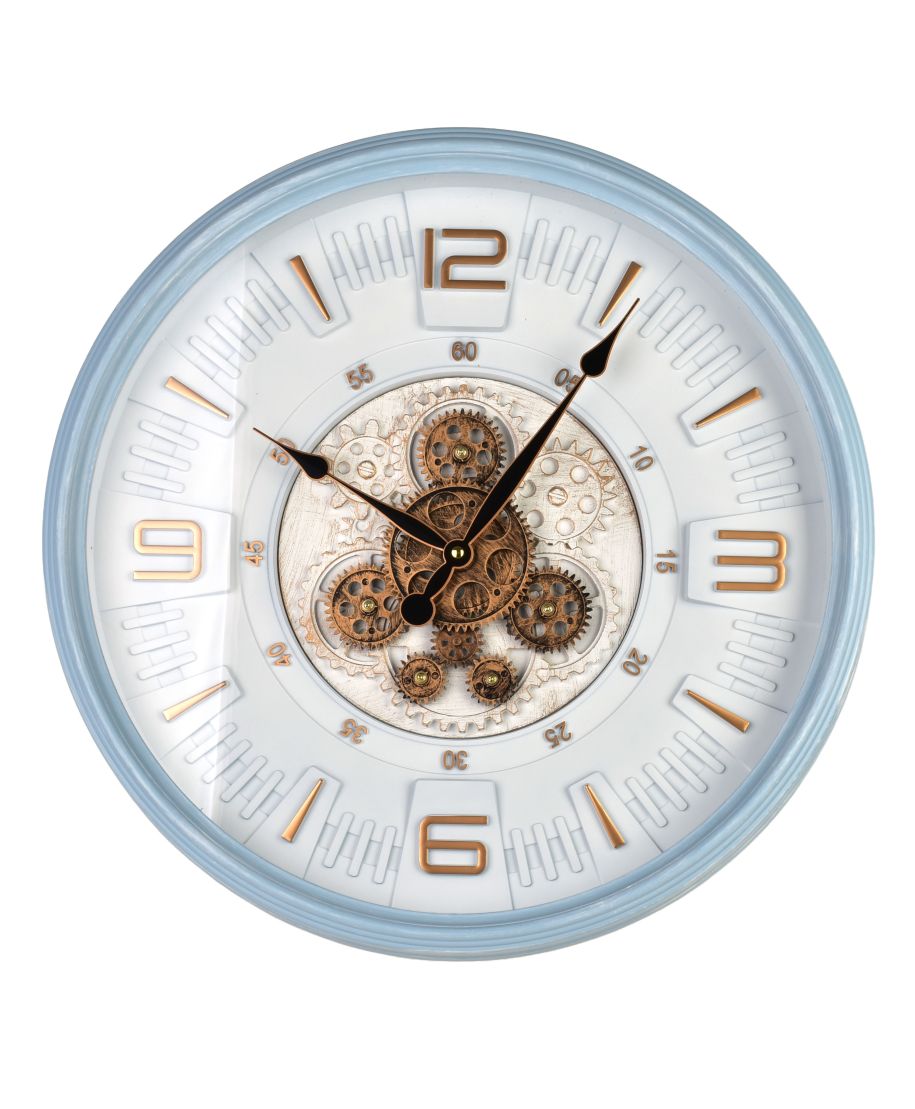 RAMSEY Zegar 50cm z ruchomym mechanizmem 50x50x6,5cm