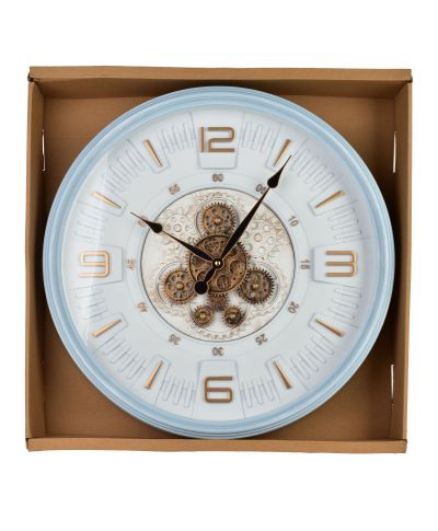 RAMSEY Zegar 50cm z ruchomym mechanizmem 50x50x6,5cm