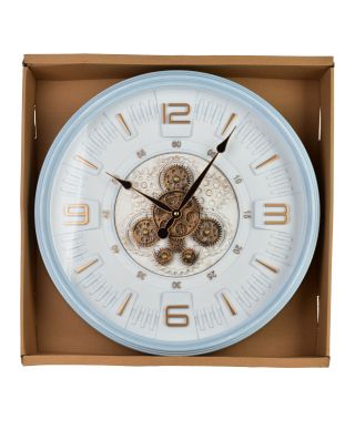 RAMSEY Zegar 50cm z ruchomym mechanizmem 50x50x6,5cm