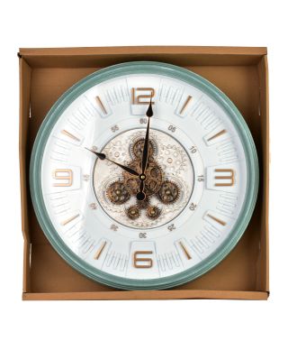 RAMSEY Zegar 50cm z ruchomym mechanizmem 50x50x6,5cm