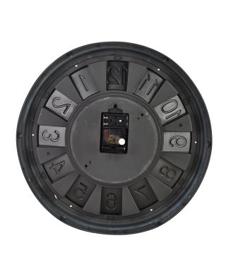 RAMSEY Zegar 45cm z ruchomym mechanizmem 45x45x7cm