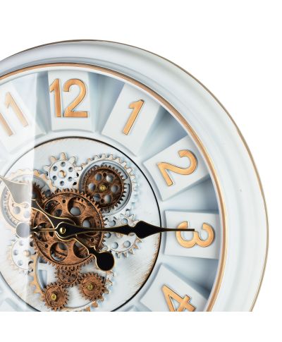 RAMSEY Zegar 45cm z ruchomym mechanizmem 45x45x7cm