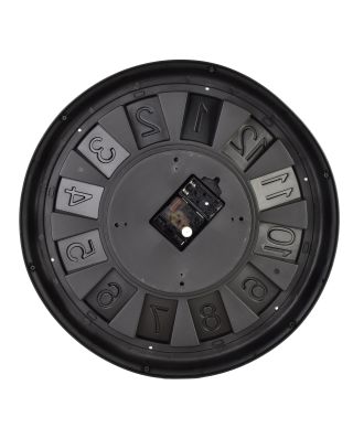 RAMSEY Zegar 45cm z ruchomym mechanizmem 45x45x7cm