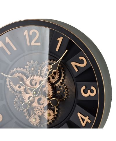 RAMSEY Zegar 40cm z ruchomym mechanizmem 40x40x7cm