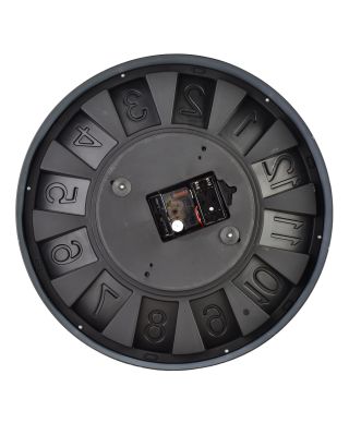 RAMSEY Zegar 40cm z ruchomym mechanizmem 40x40x7cm