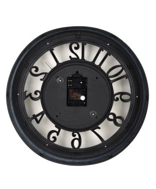 RAMSEY Zegar 45cm z ruchomym mechanizmem 45x45x7cm