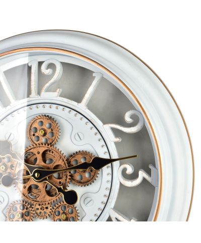 RAMSEY Zegar 45cm z ruchomym mechanizmem 45x45x7cm