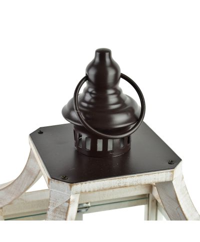 LEVI Komplet 2 latarni 20x20x53/15x15x38cm