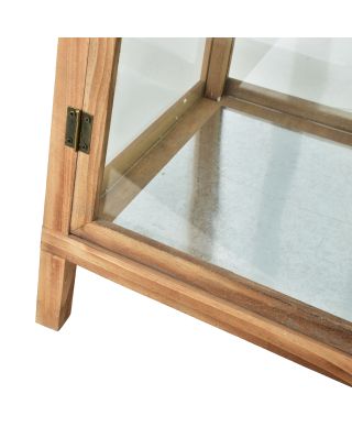 LEVI Komplet 2 latarni 36x36x110/23x23x78cm