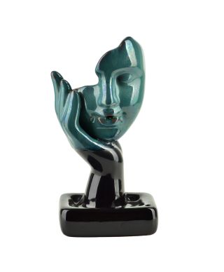 BACKFLOW Kominek twarz 8x5x17cm