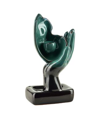 BACKFLOW Kominek twarz 8x5x17cm