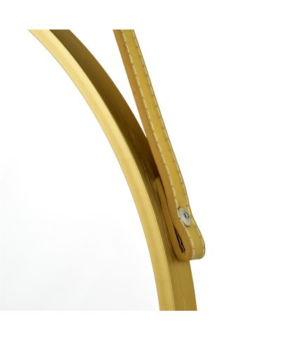 ALEXIA Lustro 40x40x1,8cm na złotym pasku