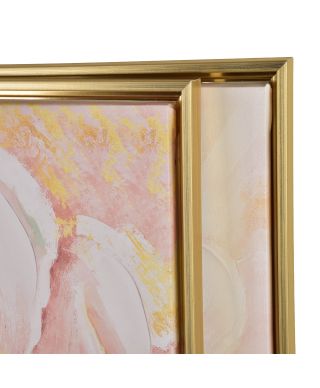 INGA Komplet 2 obrazów 40x50cm różowe kwiaty