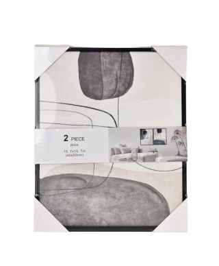 INGA Komplet 2 obrazów 40x50cm modern