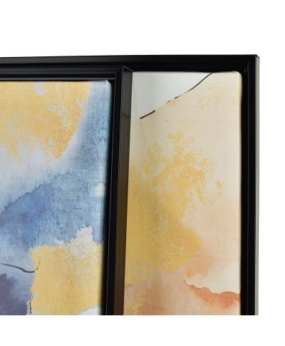 INGA Komplet 2 obrazów 50x70cm złote kwiaty